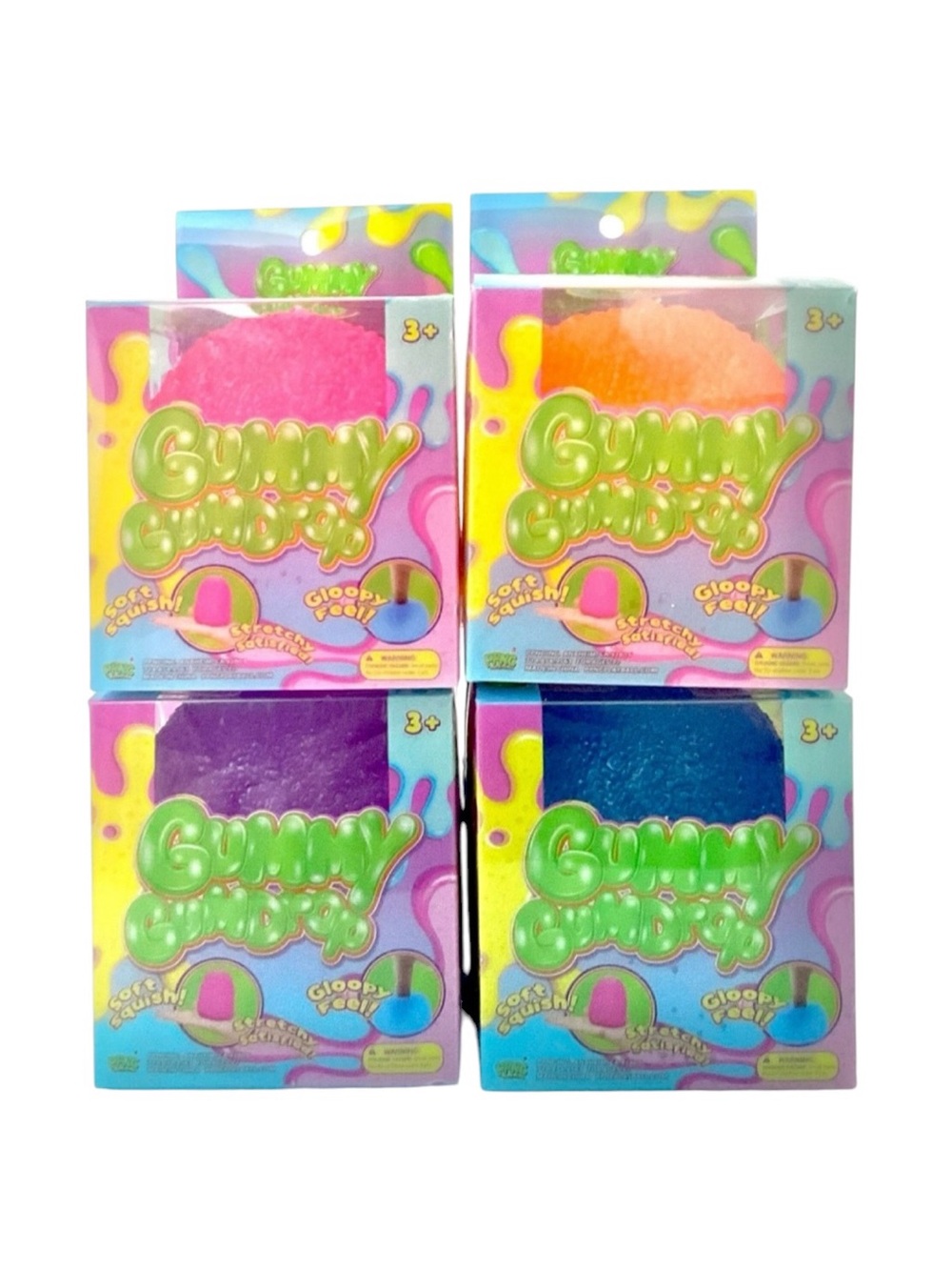 Gummy Gumdrop Squishy Fidget Toy Set